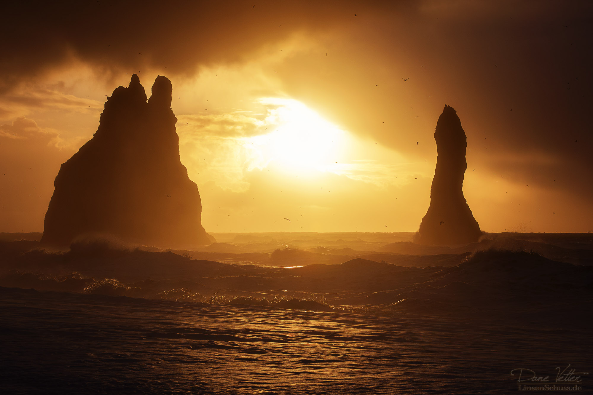 Die Felsnadeln im Meer